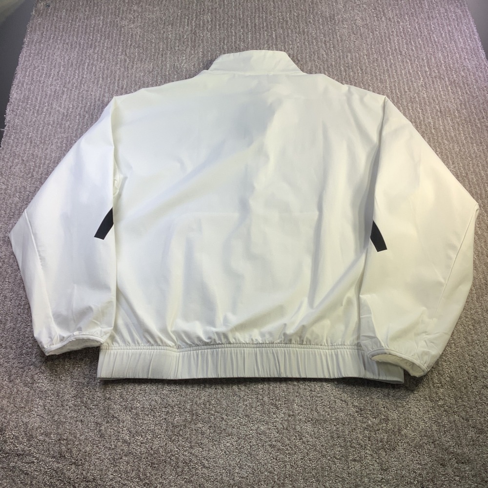 Adidas Z.N.E. Woven Track Top Mens White‎ Black Full Zip Jacket Size M NWT - Picture 3 of 16